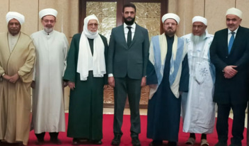 Ahmad al-Shara Receives Delegation from the International Union of Muslim Scholars Listed as a Terrorist Organization