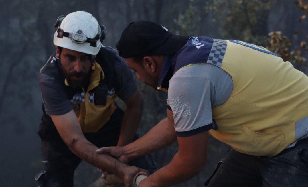 Extensive Efforts to Contain Wildfires in Latakia with Arab and International Support