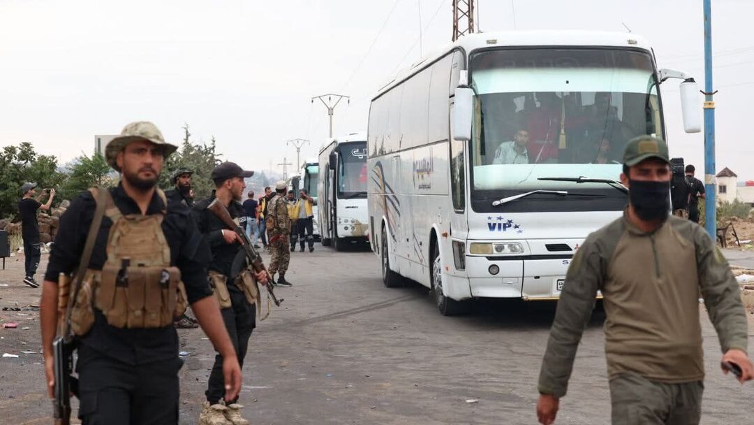 The Bedouin families leaveSweida with the complete withdrawal of tribal fighters