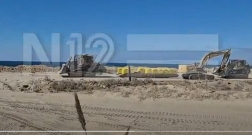 إسرائيل تبدأ ترسيم حدود الخط الأصفر داخل قطاع غزة 