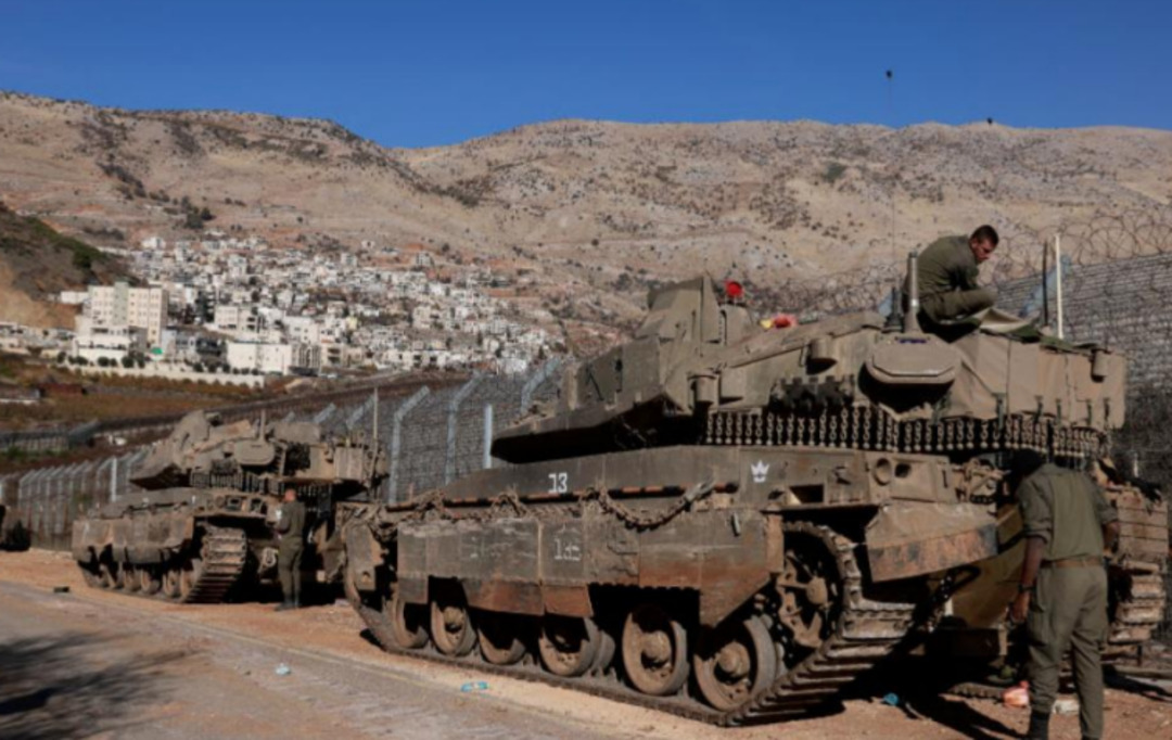 القوات الإسرائيلية تتوغل ريف القنيطرة