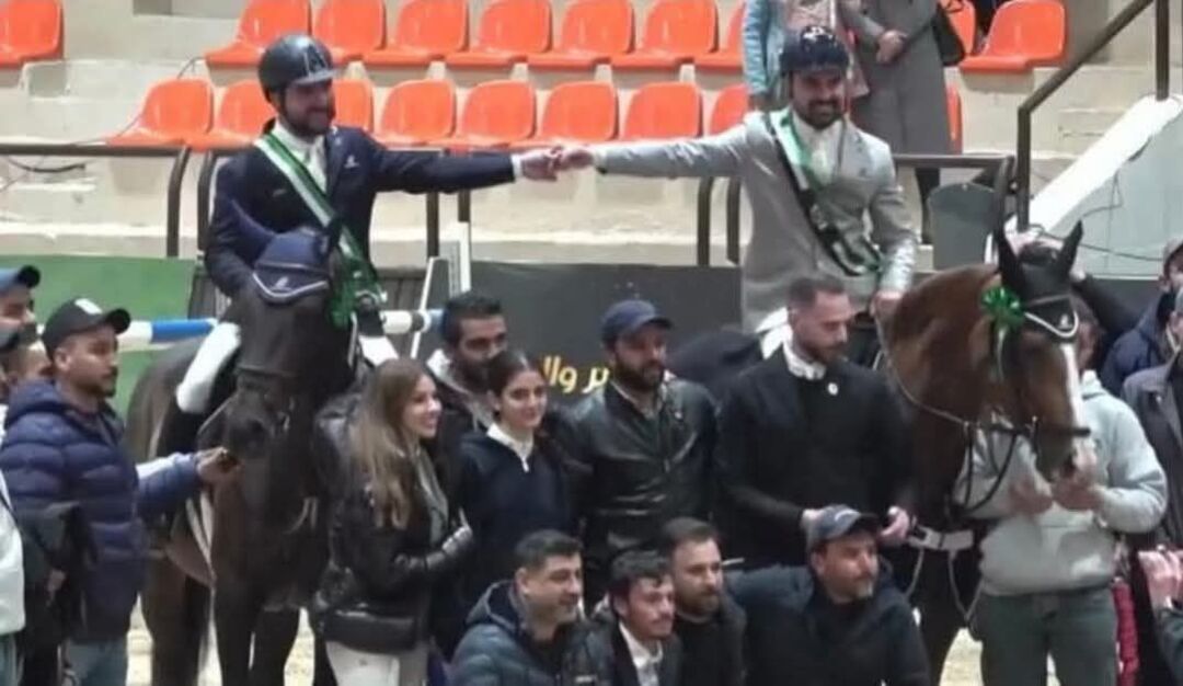 فاز الفارسان عمرو حمشـو وأحمد حمشـو في بطولة 