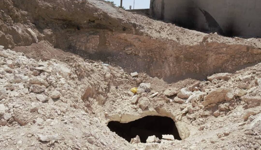 اكتشاف مدفن أثري يعود إلى العصور الكلاسيكية في مدينة منبج 