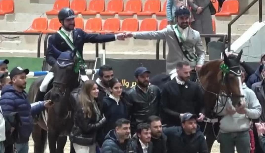 فاز الفارسان عمرو حمشـو وأحمد حمشـو في بطولة 