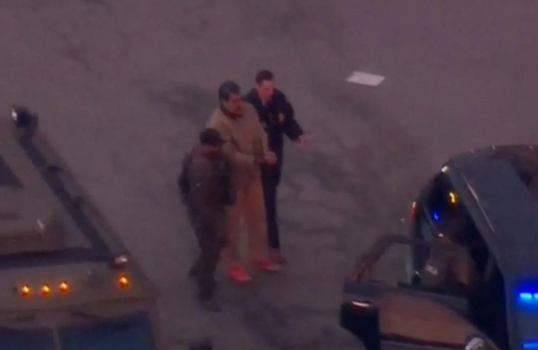 وصول مادورو إلى محكمة في نيويورك