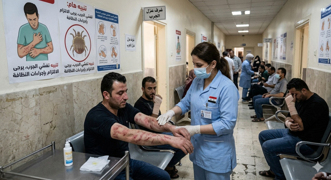 انتشار مرض الجرب في مستشفى “المجتهد” بدمشق