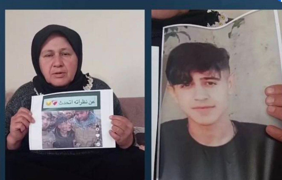 سيدة كردية تناشد لكشف مصير ابنها القاصر بعد ظهوره أسيراً في حلب