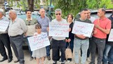 احتجاج الفلاحين في مدينة الحسكة رفضاً لقرار تسعيرة القمح الحكومية