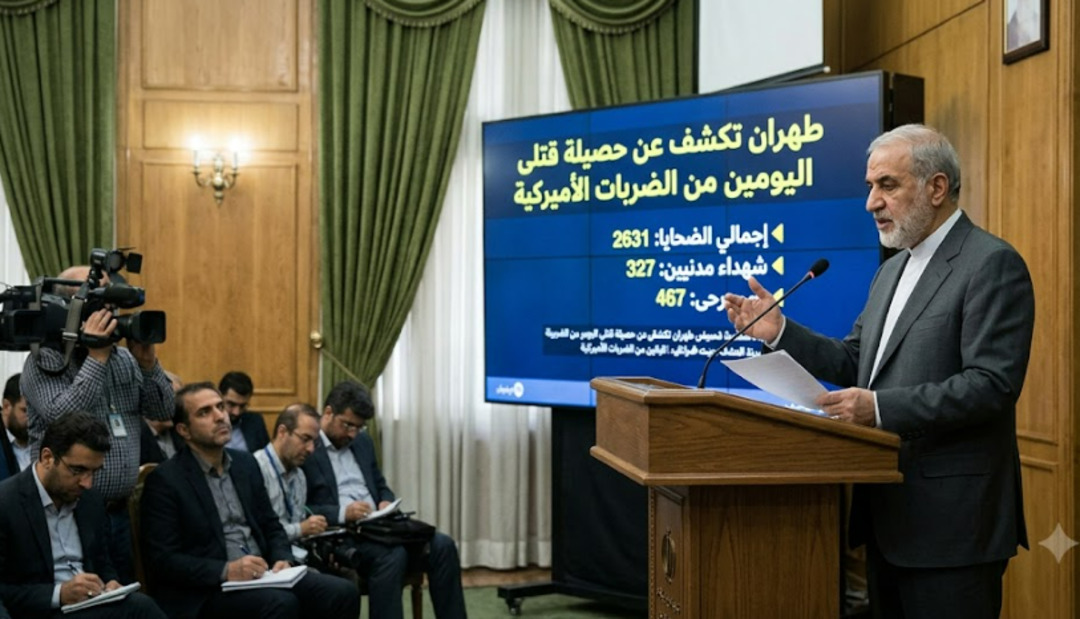 طهران تكشف عن حصيلة قتلى اليومين من الضربات الأميركية