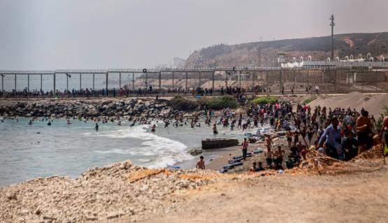 Large influx of migrants into Ceuta triggers 