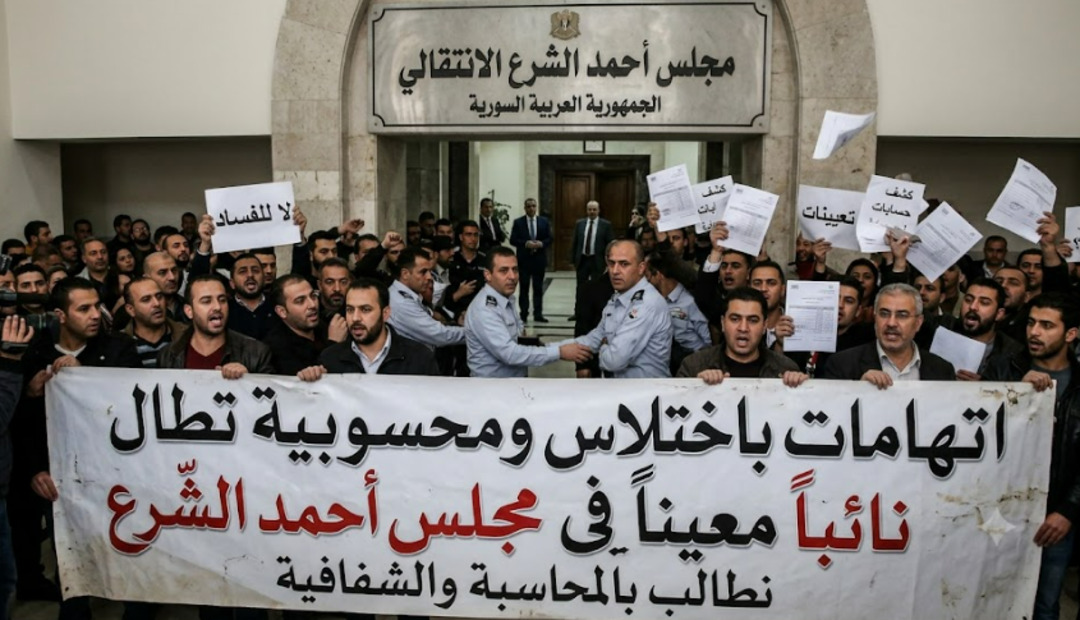اتهامات باختلاس ومحسوبية تطال نائباً معيناً في مجلس الشّرع