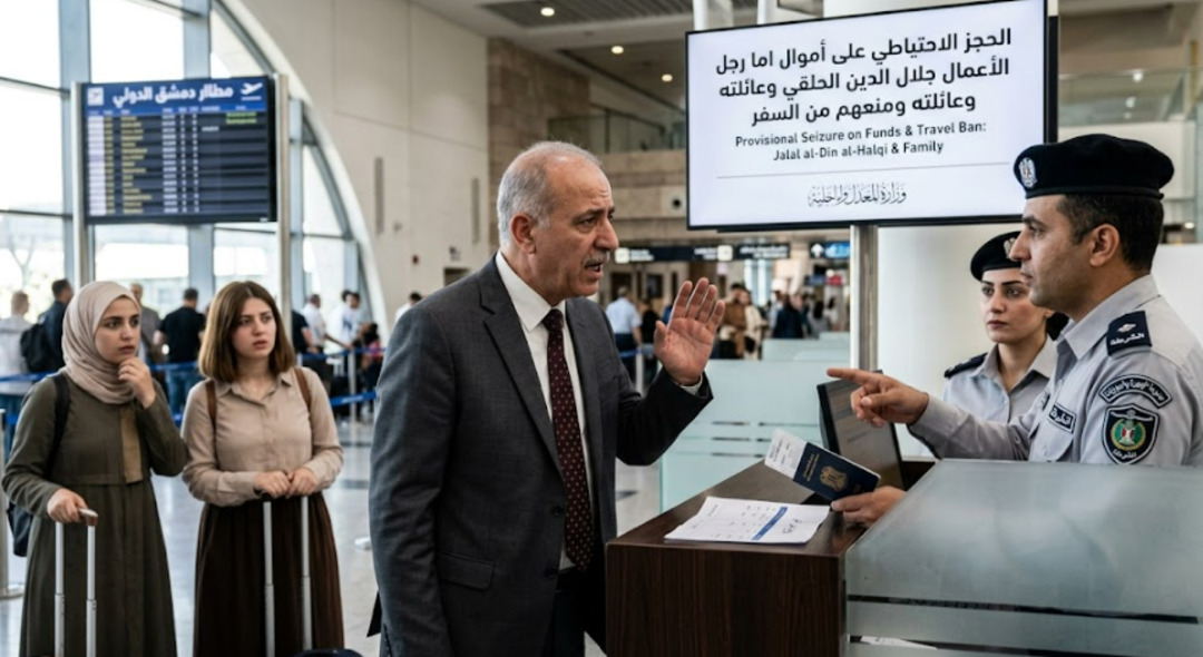 الحجز الاحتياطي على أموال رجل الأعمال جلال الدين الحلقي وعائلته ومنعهم من السفر