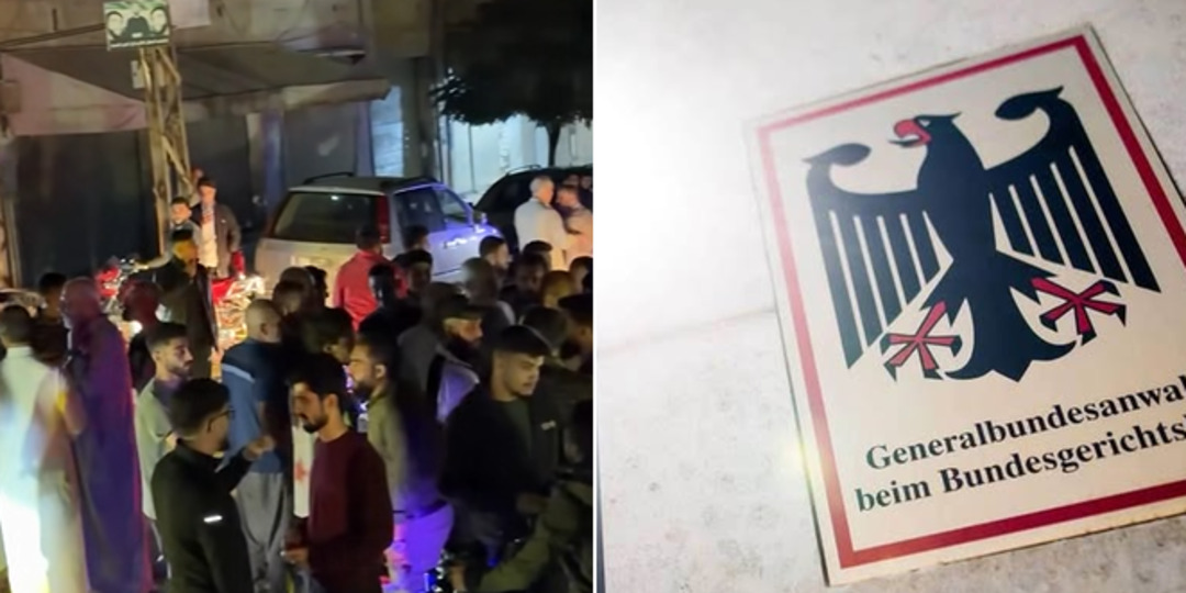 أهالي الرستن يحتجون على اعتقال ضابط سوري منشق في ألمانيا