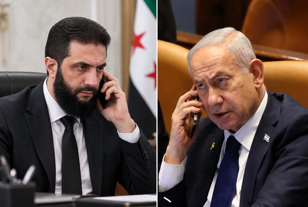نتنياهو يعلن عن مكالمة هاتفية مع الشرع قصيرة وحادة
