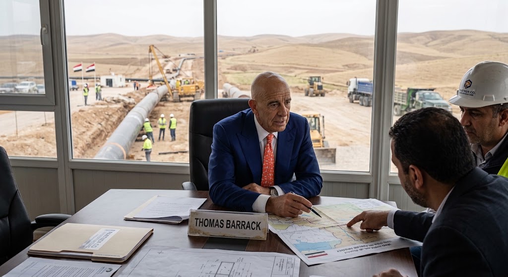 Reuters: Iraq–Syria Oil Pipeline — Thomas Barrack Used His Influence to Bring His Business Partner’s Company Into the Project